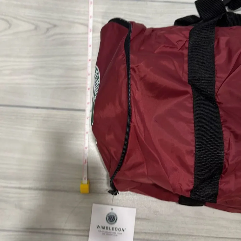 BRAND NEW WIMBLEDON® THE ALL ENGLAND LAWN TENNIS AND CROQUET CLUB DUFFLE BAG - R